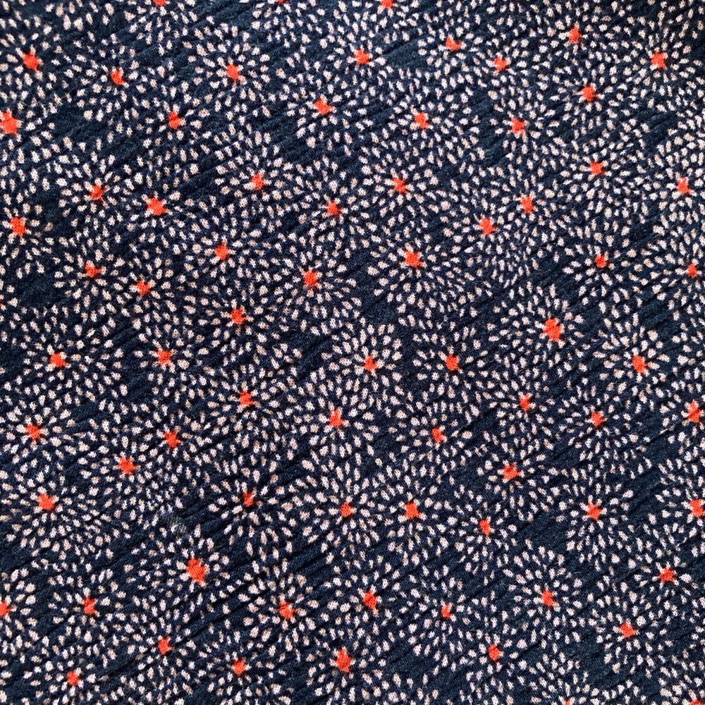 Boden Blue A-Line Mini Skirt ditsy floral navy women’s size 12 - Picture 4 of 6